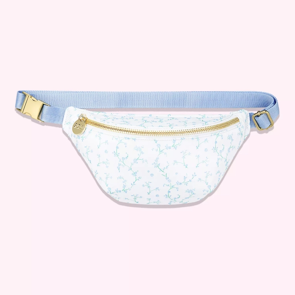Stoney clover lane floral fanny pack hello spring